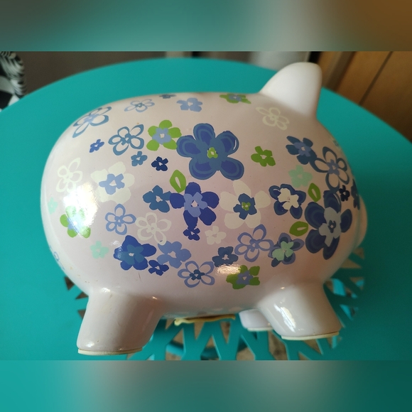 Floral Piggy Bank - Picture 6 of 8